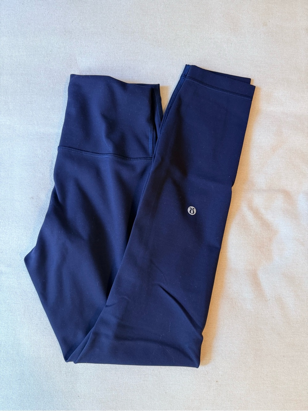 lululemon Navy High-Rise Wunder Train Leggings